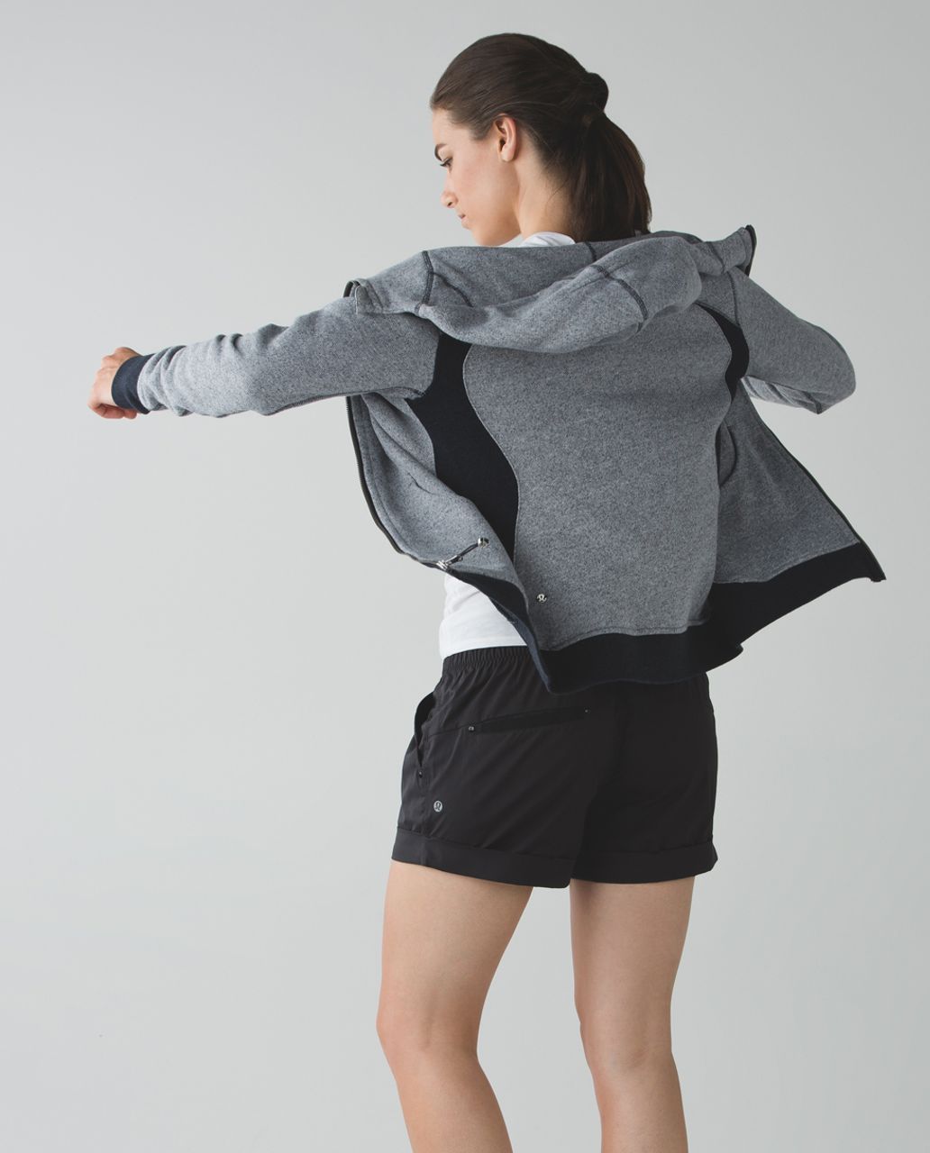 Lululemon On The Daily Hoodie (Cotton) - Heathered Naval Blue