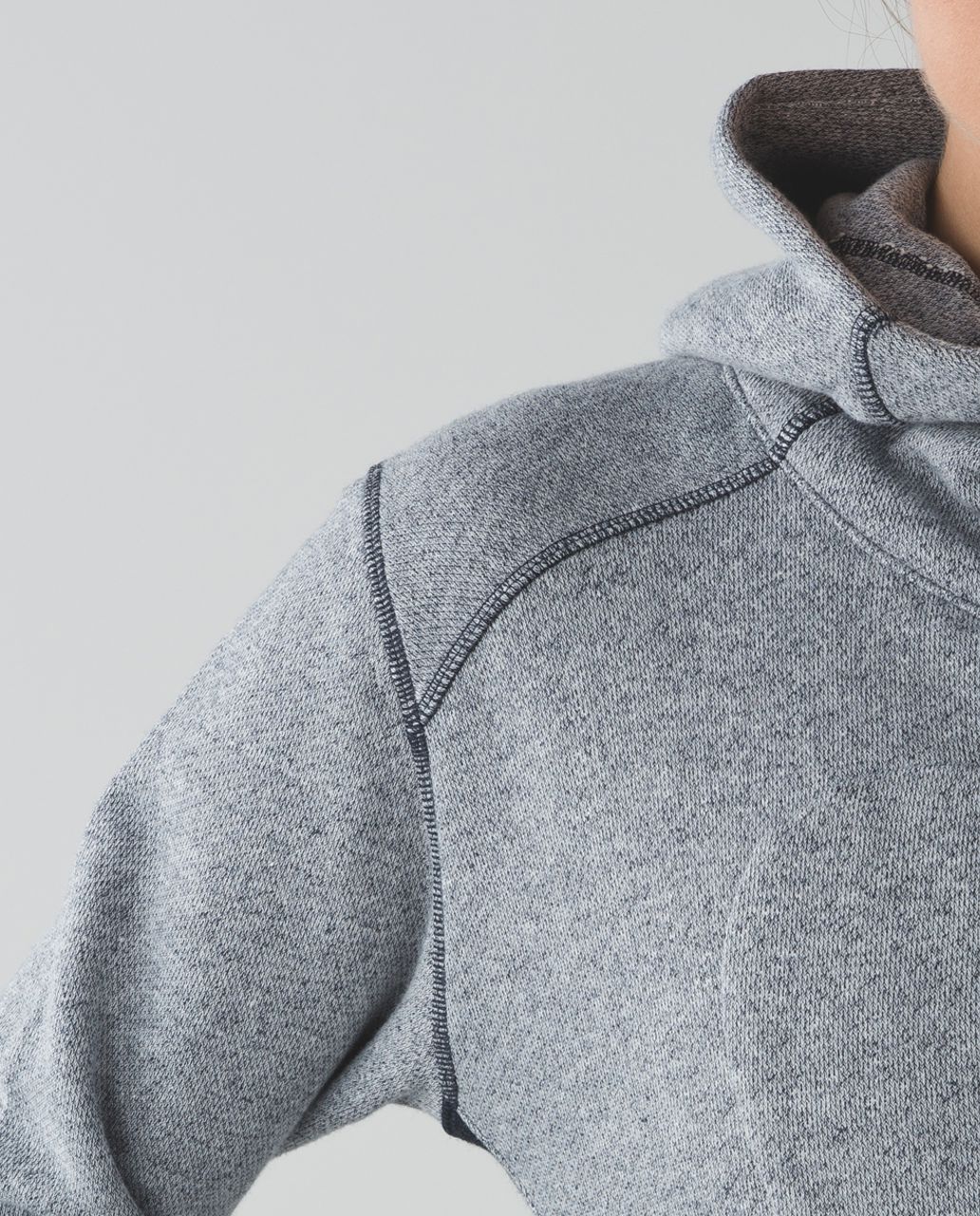 Lululemon On The Daily Hoodie (Cotton) - Heathered Naval Blue