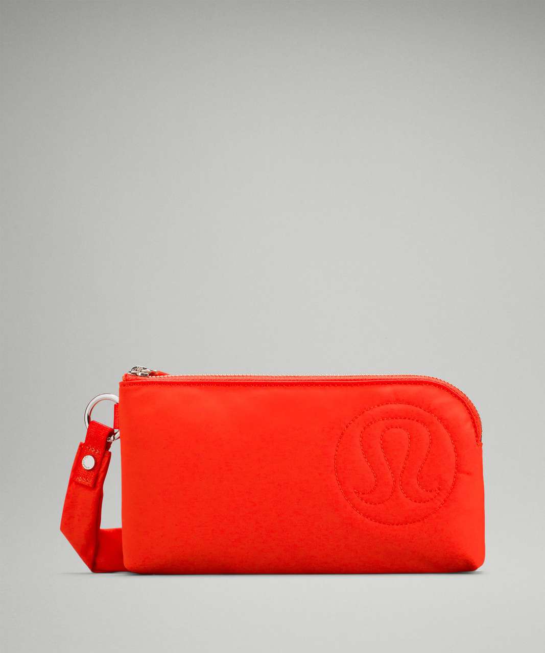 Lululemon Dual Pouch Wristlet - Black / Love Red - lulu fanatics