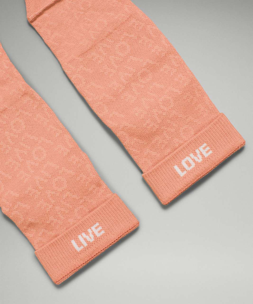 Lululemon Daily Stride Mid-Crew Sock 3 Pack - Pink Savannah / Multi / Pink Blossom