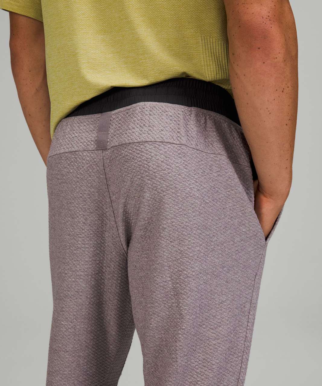 Lululemon At Ease Jogger - Heathered Lunar Rock / Black