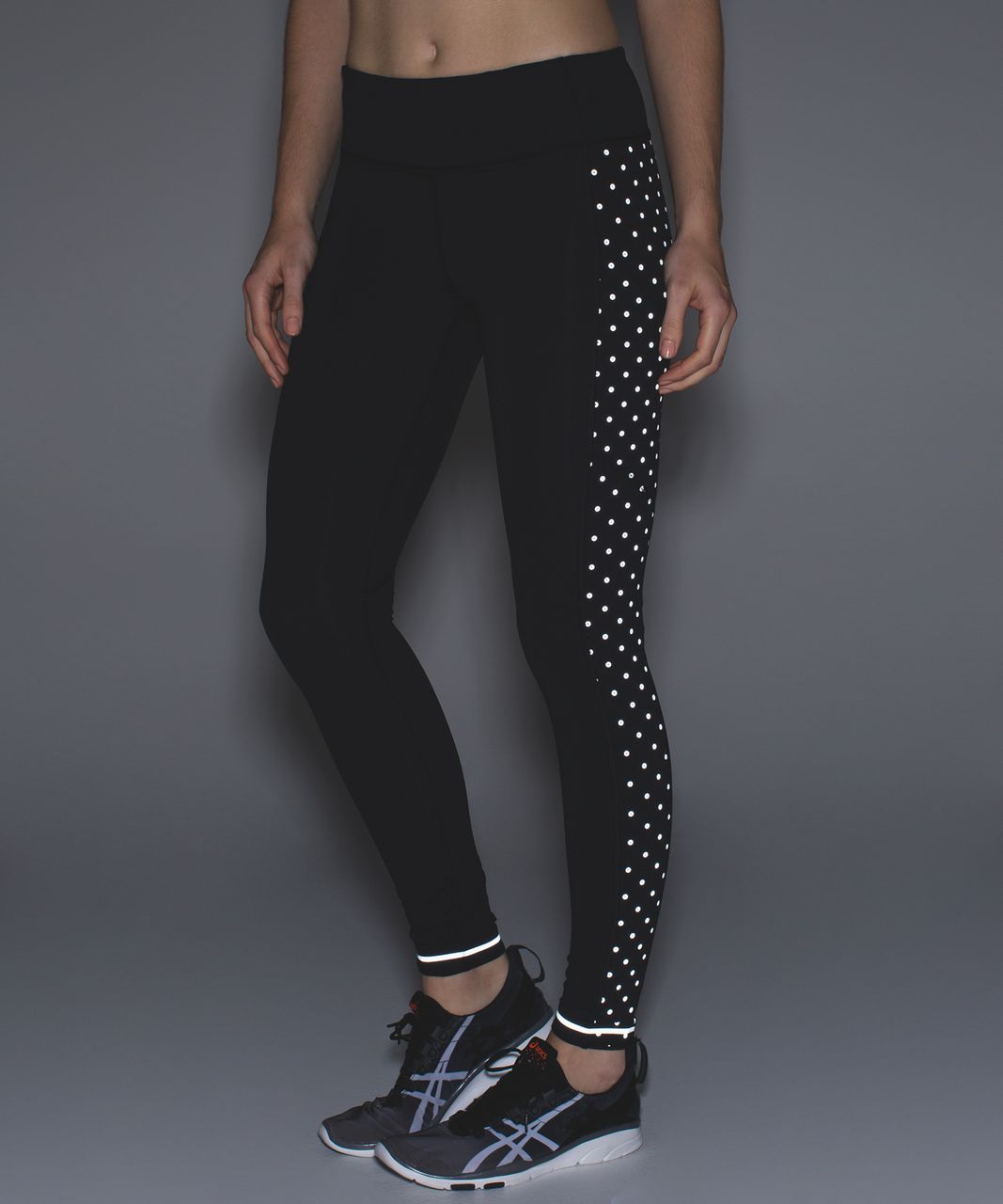 Lululemon Speed Tight IV (Brushed) - Black / Sequin Dot Black Silver - lulu  fanatics