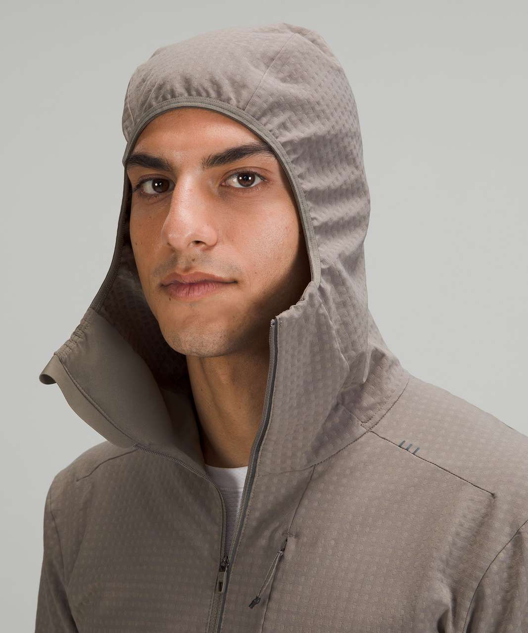 Lululemon - Cold-Terrain Mesh-Trimmed Jersey Half-Zip Hooded