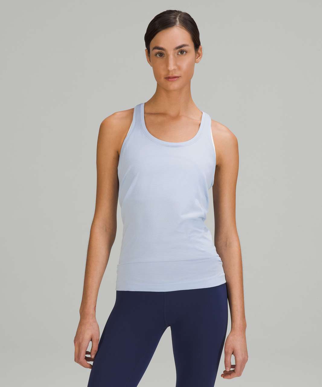 Blue linen swiftly tech race (size 2) and navy aligns (size 2) : r/lululemon