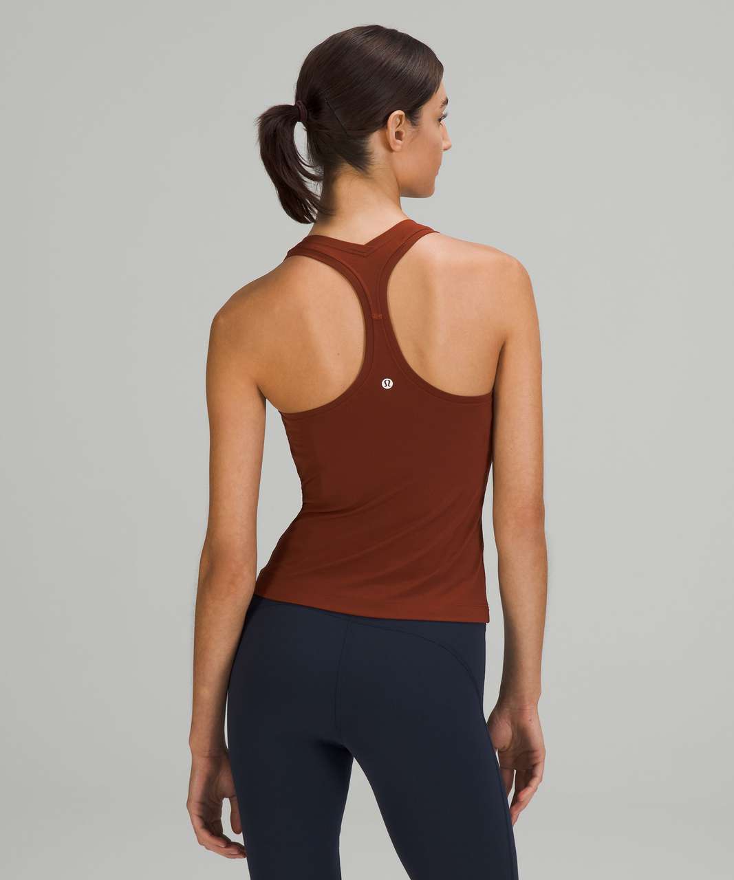 Buy Lululemon Cool Racerback Tank Top Nulu - Brown At 39% Off