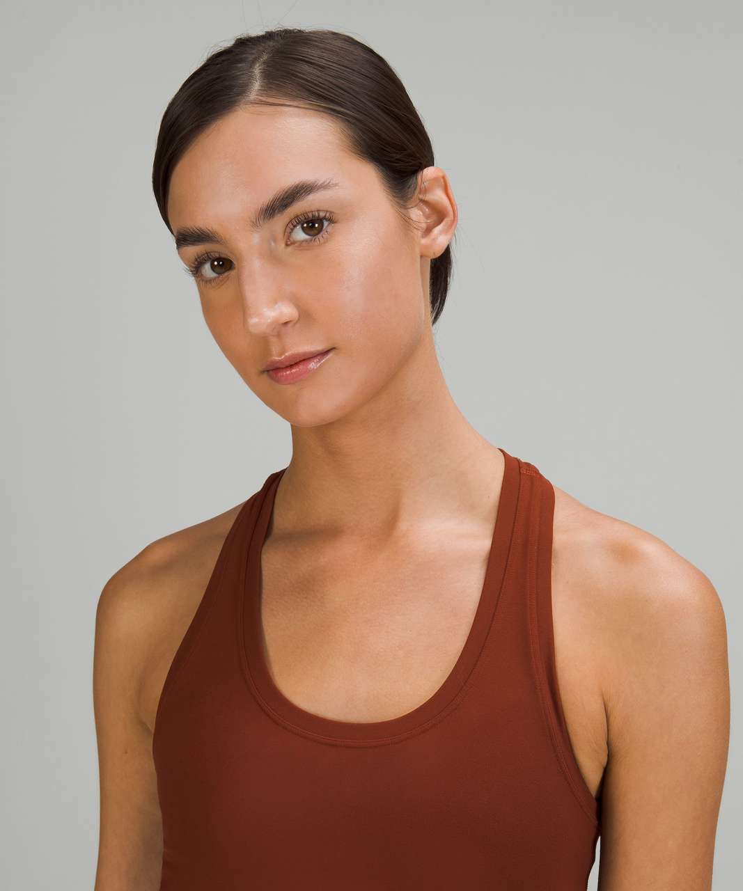 Lululemon Cool Racerback Tank Top *Nulu - Cacao - lulu fanatics