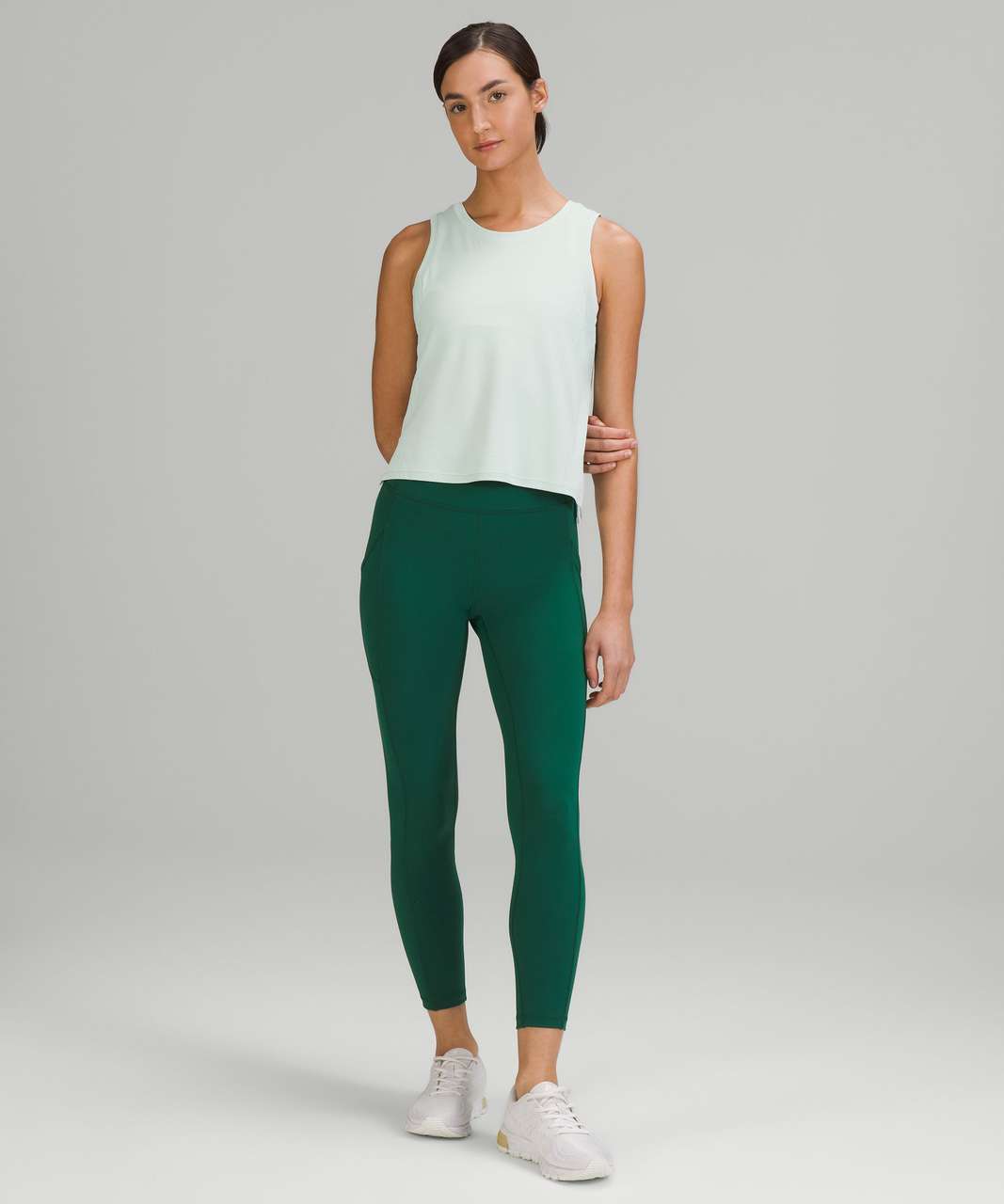 Lululemon Train to Be Tank Top - Delicate Mint / Delicate Mint