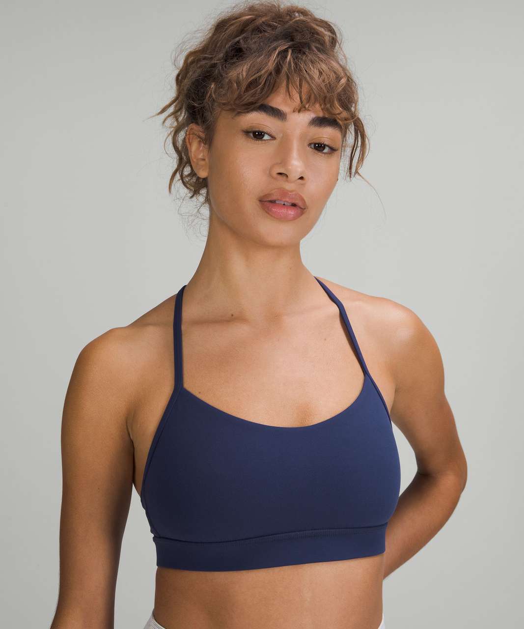 Lululemon Flow Y Nulu Bra *Light Support, A–C Cups - Night Sea