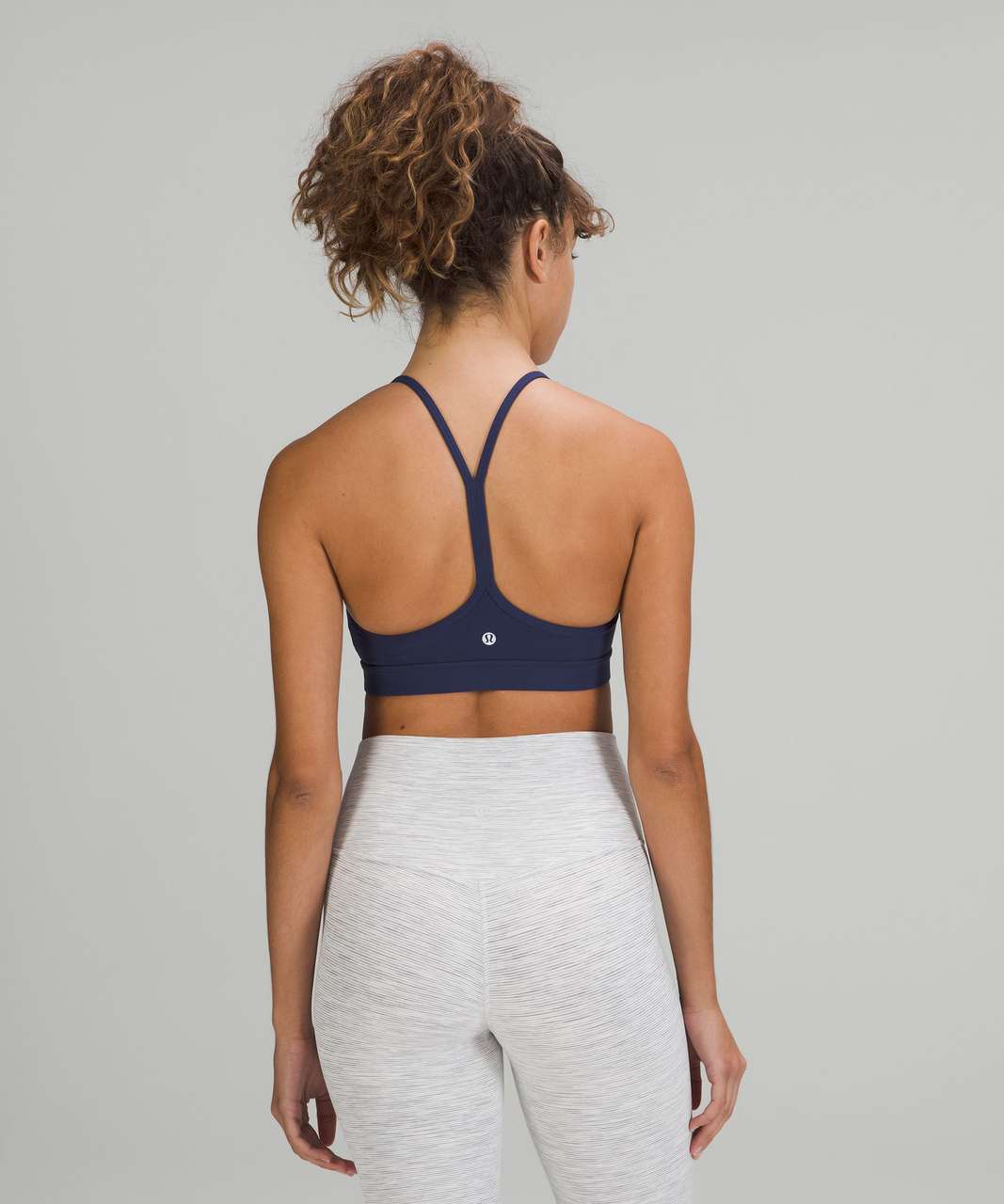 Lululemon Flow Y Bra IV - Black - lulu fanatics