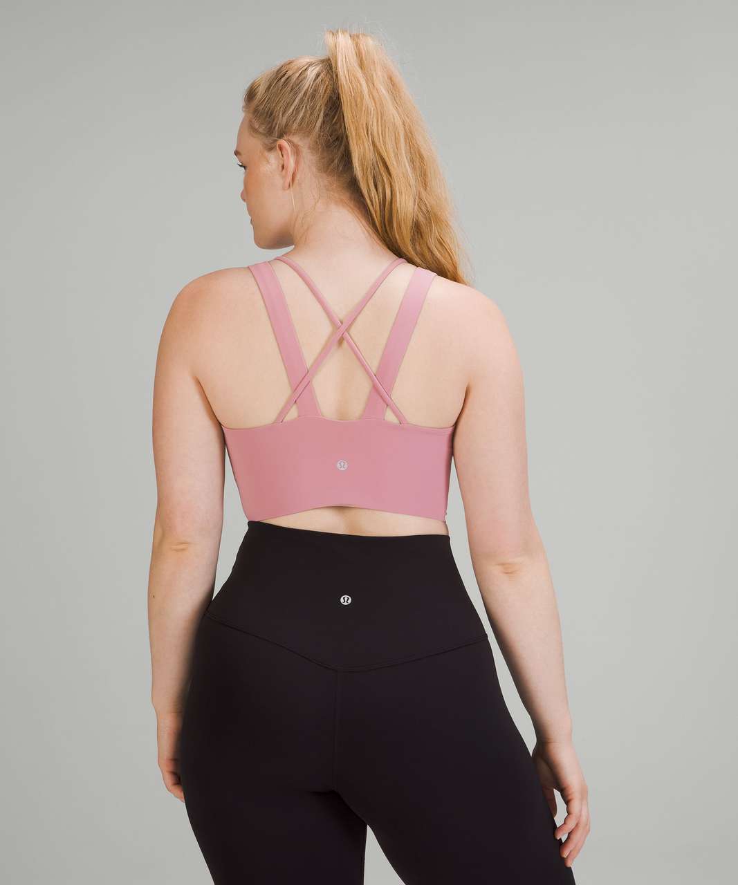 Lululemon Like a Cloud Longline Bra *Light Support, D/DD Cup - Pink Taupe - lulu  fanatics