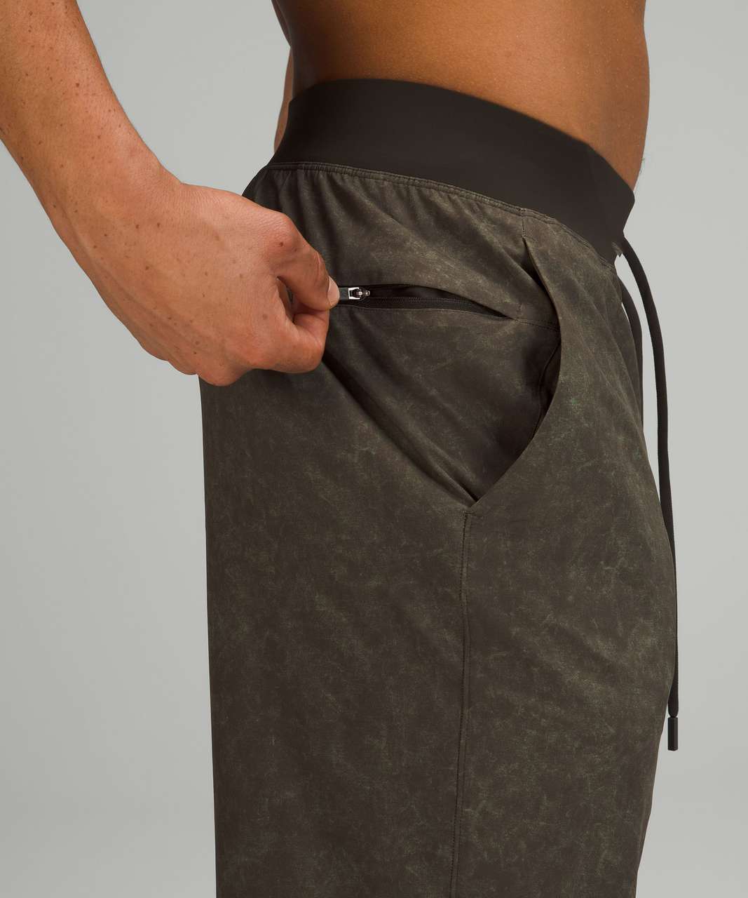 Runyon TrailStash 7 Olive Green Gravel Short + Liner | Made in USA