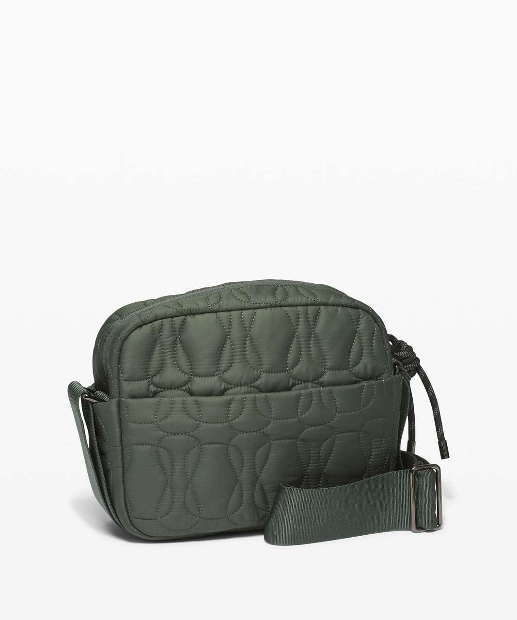 Lululemon Quilted Embrace Crossbody Bag - Bronze Green - lulu fanatics