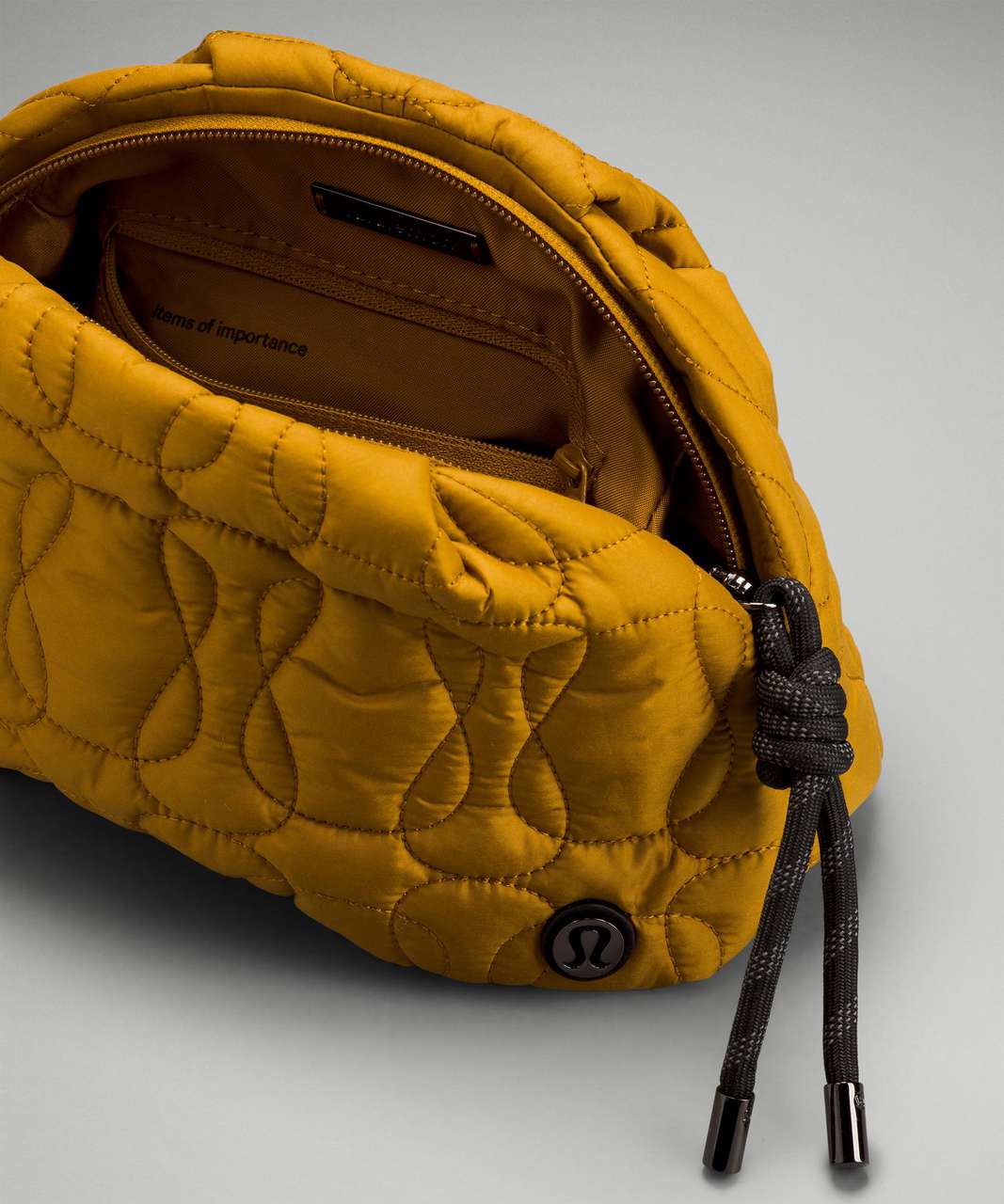 Lululemon Quilted Embrace Pouch - Gold Spice