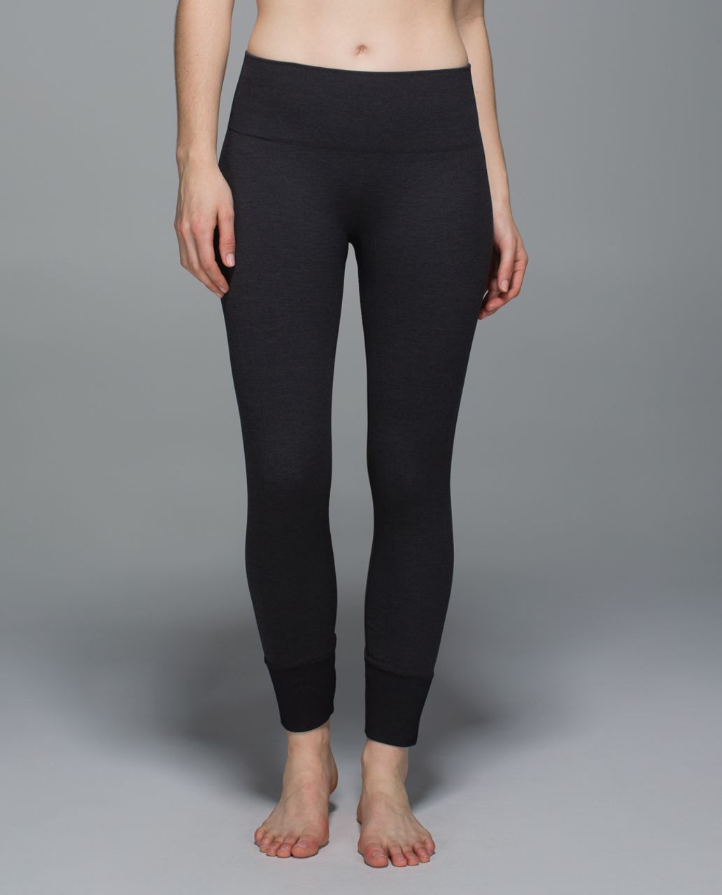 lululemon athletica, Pants & Jumpsuits, Lululemon Ebb To Street Leggings  Gray Chevron Compression Tight