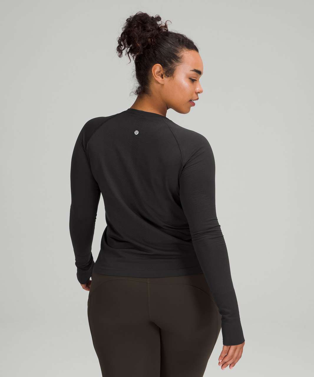 Lululemon Swiftly Tech Long Sleeve Shirt 2.0 *Race Length - Black / Black