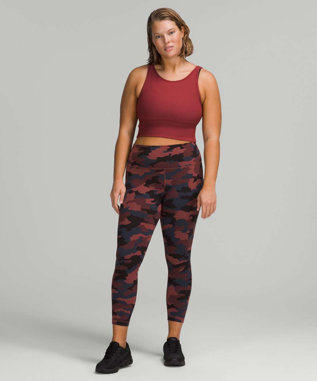 lululemon smoky red night sea leggings｜TikTok Search