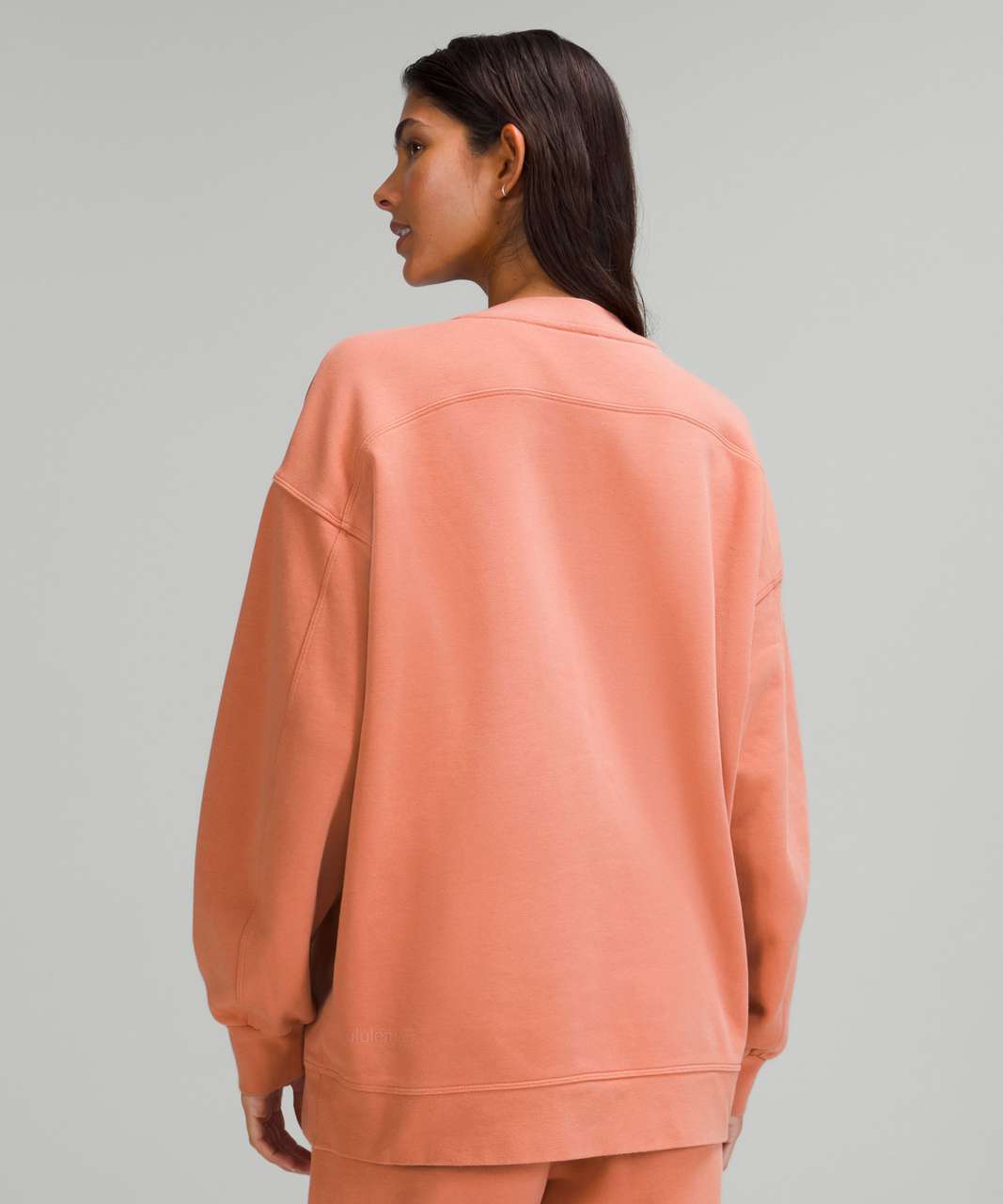 Lululemon Perfectly Oversized Crew - Pink Savannah