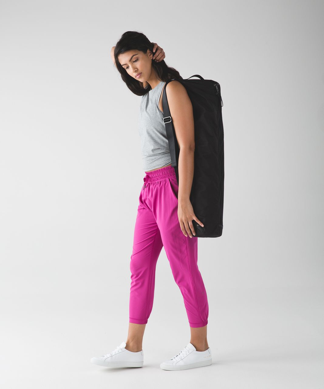 Lululemon Namaskar Crop - Raspberry