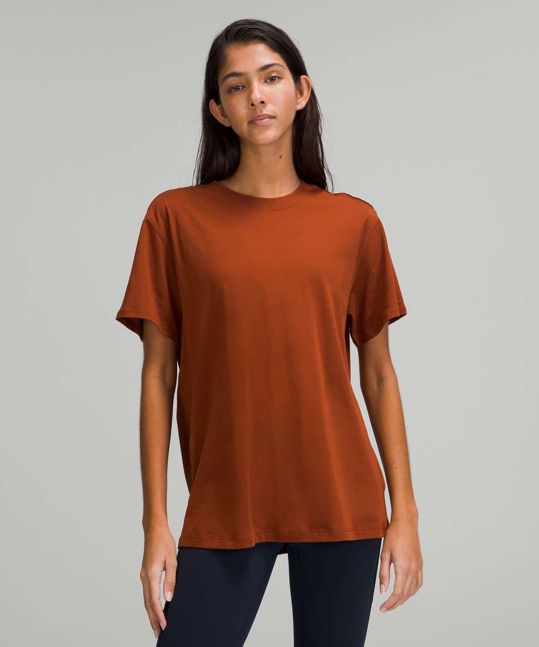 Lululemon All Yours Short Sleeve T-Shirt - Date Brown