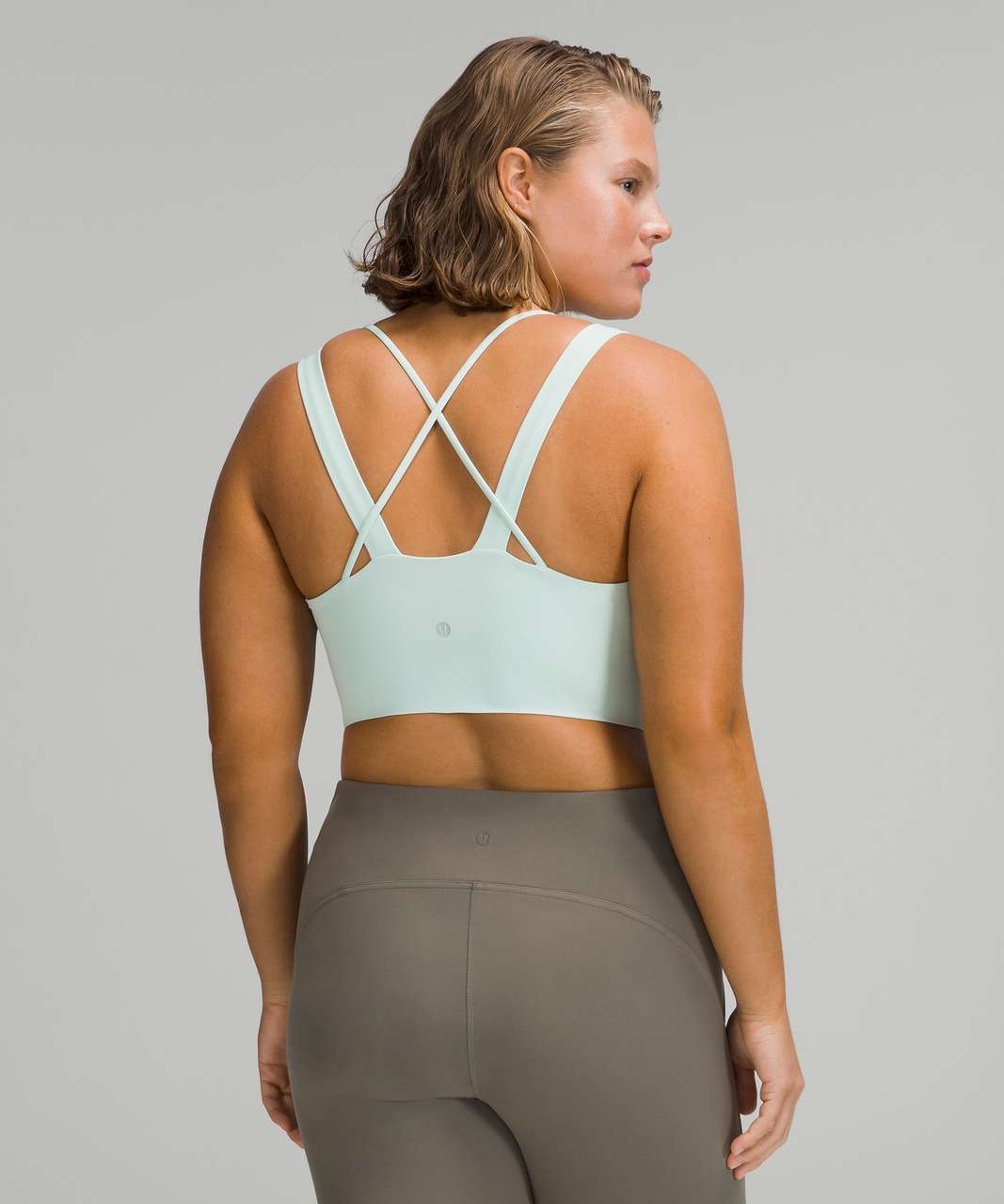 Lululemon Like a Cloud Longline Bra *Light Support, D/DD Cup - Delicate  Mint - lulu fanatics