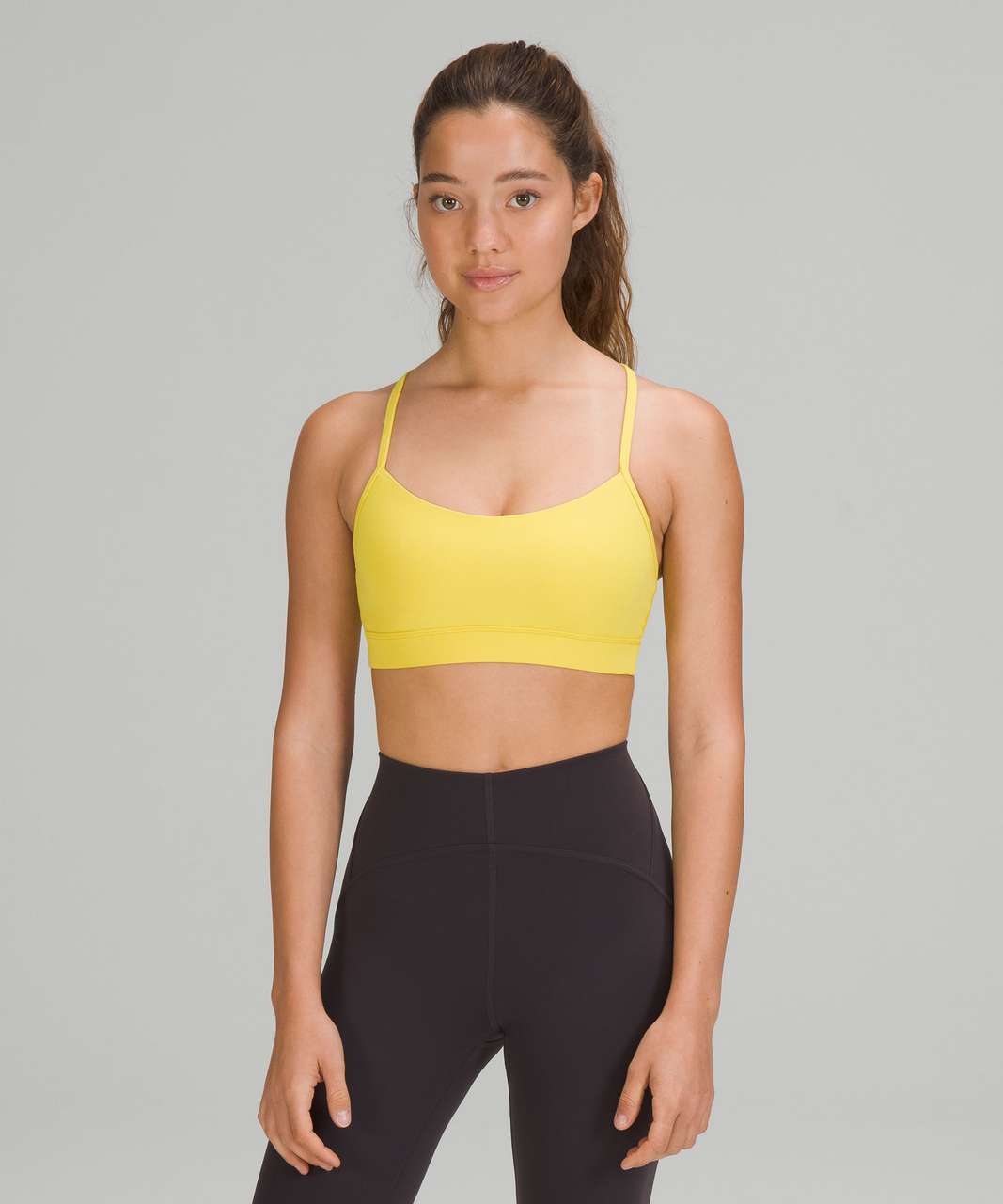 Lululemon Flow Y Nulu Bra *Light Support, A–C Cups - Soleil