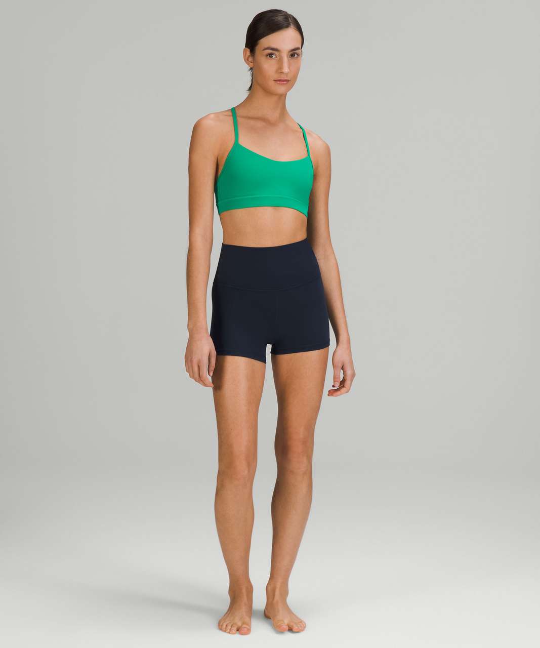 Lululemon Flow Y Nulu Bra *Light Support, A–C Cups - Emerald Ice