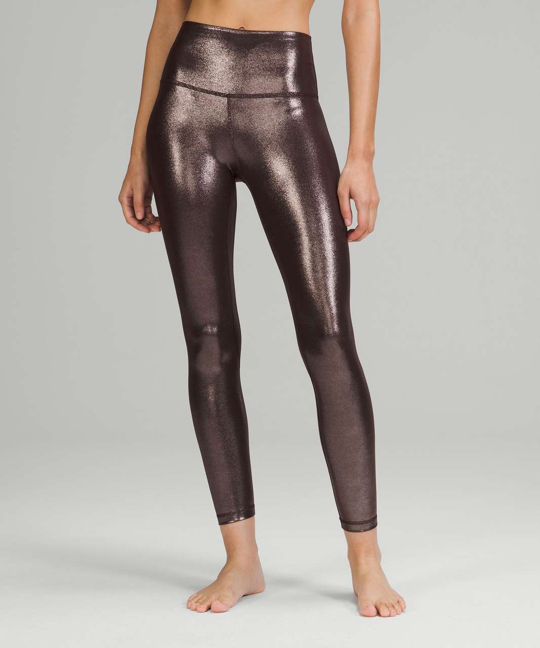 Lululemon Align High-Rise Pant 25 *Shine - Radiate Foil Print French Press  - lulu fanatics