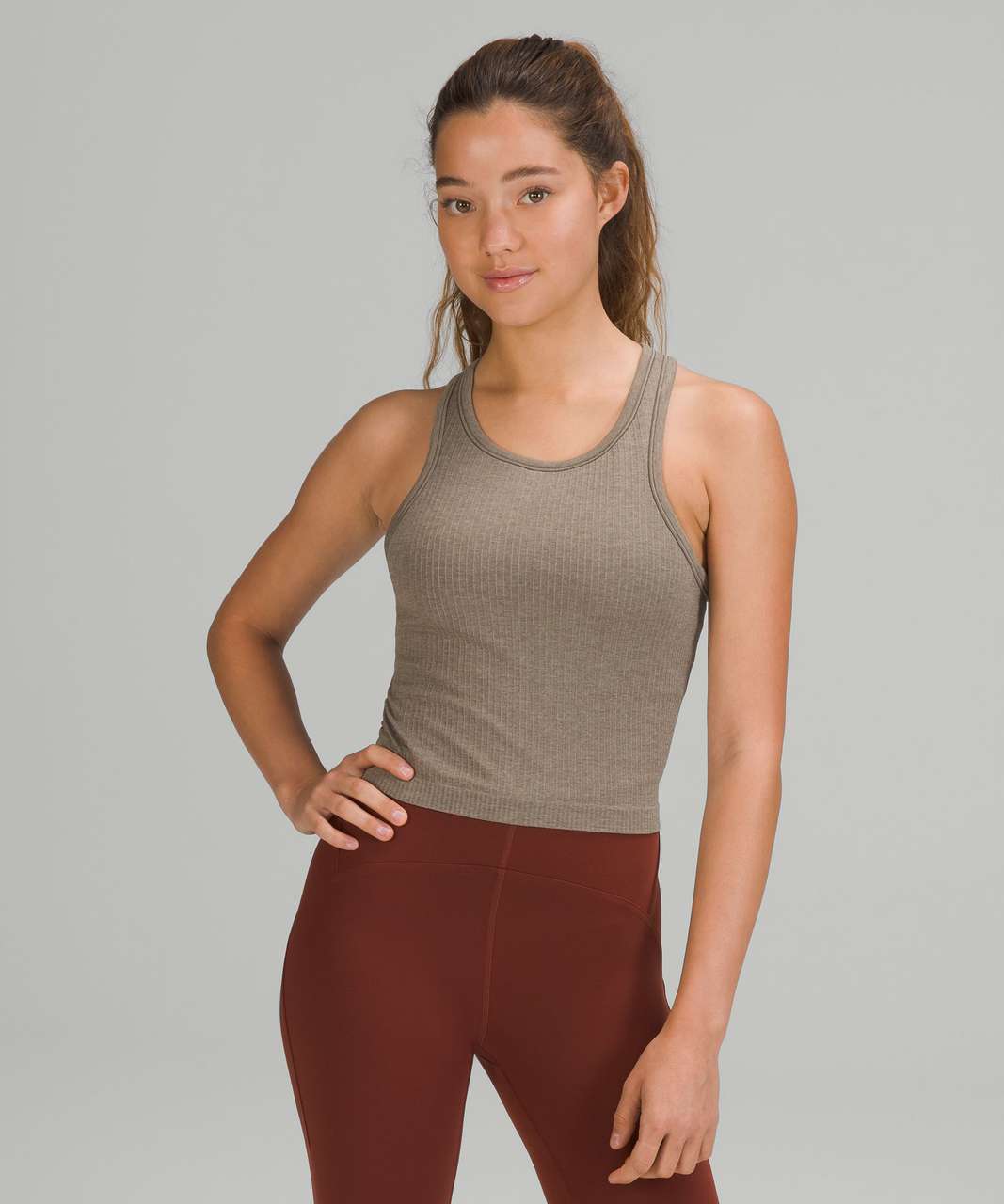 Lululemon Ebb to Street Cropped Racerback Tank Top - Rover