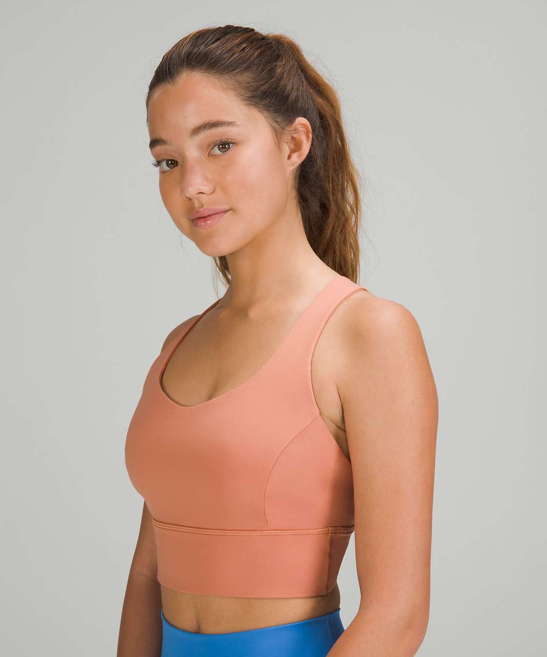 Lululemon Free to Be Serene Longline Bra *Light Support, C/D Cup - Pink Savannah