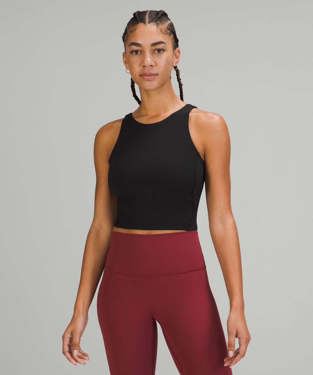 Hi-Neck Tank Top _ 141580 _ Black from REFINERY – Refinery