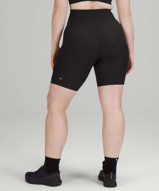 Lululemon Base Pace High-Rise Reflective Short 8 - Black - lulu