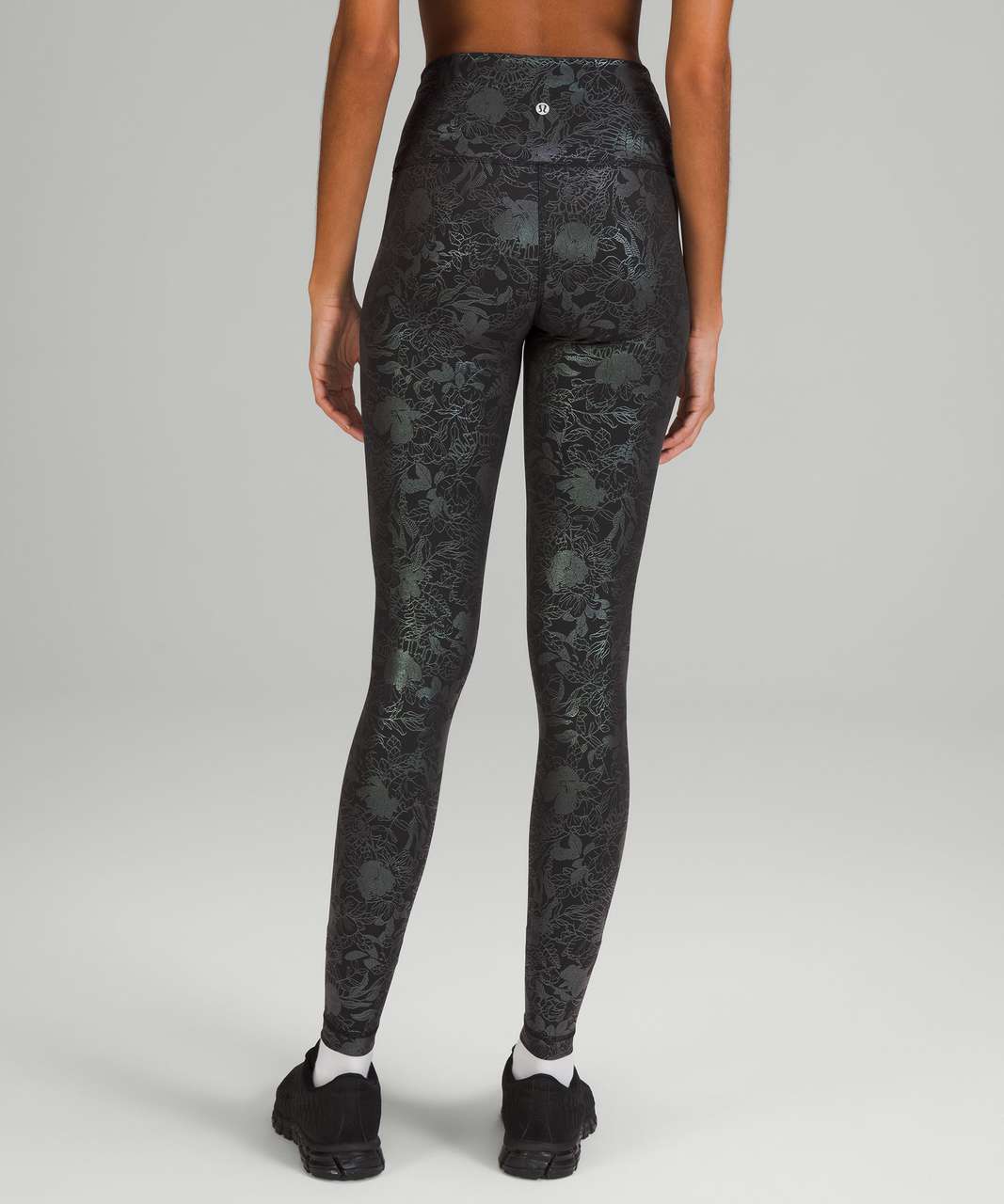 Lululemon Wunder Train High-Rise Tight 25 - Crunch Black - lulu fanatics