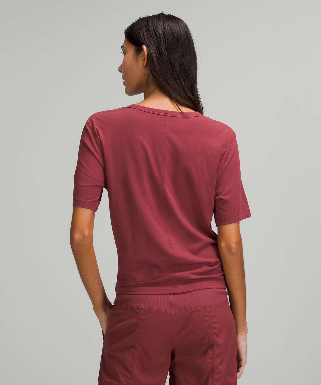 Lululemon Crescent T-Shirt - Mulled Wine