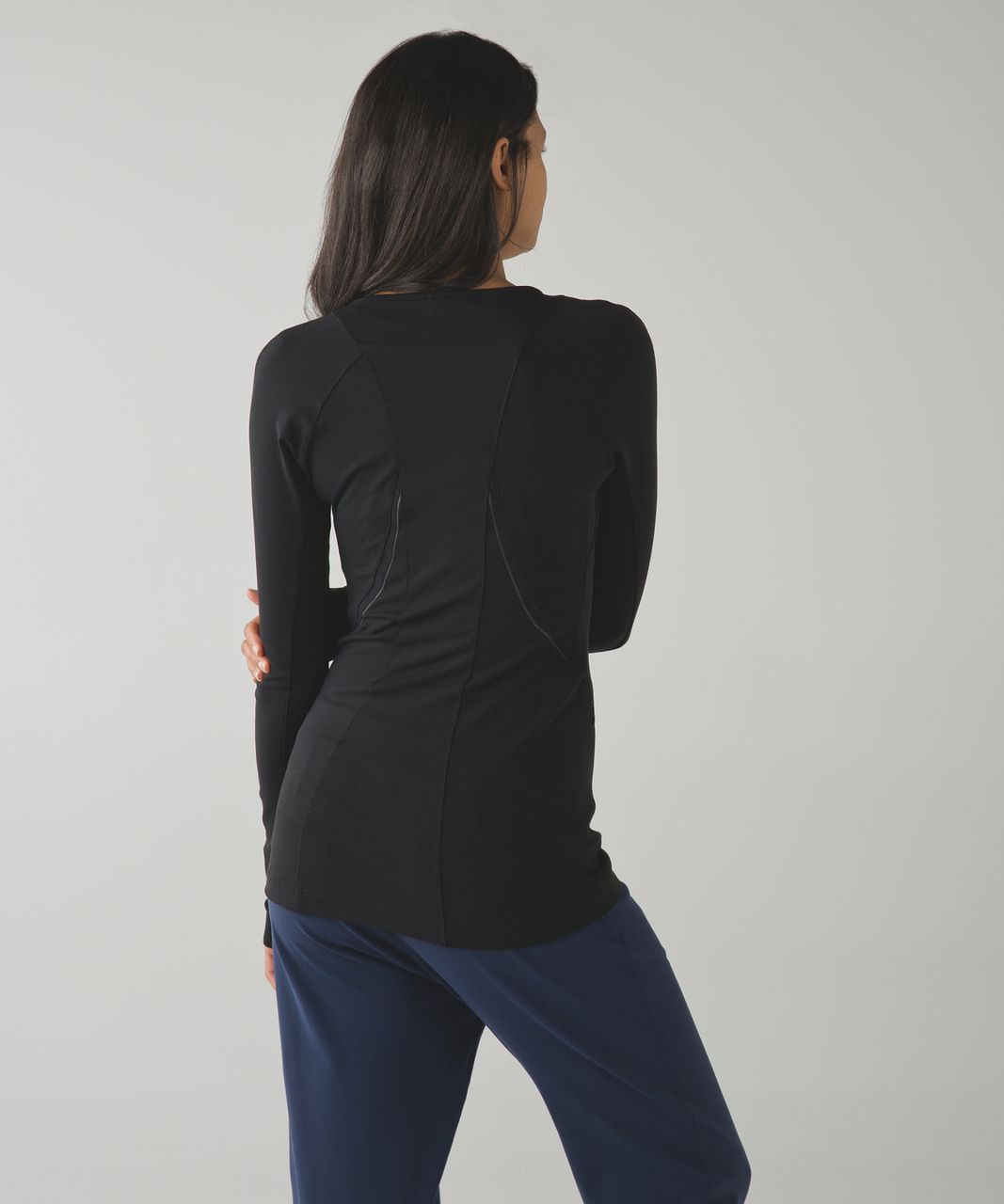 Lululemon Keep It Cozy Crew - Black - lulu fanatics