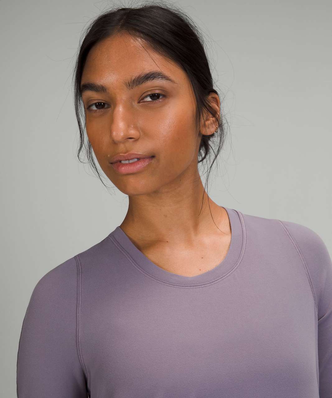 Lululemon Tuck and Flow Long Sleeve Shirt - Dusky Lavender - lulu fanatics