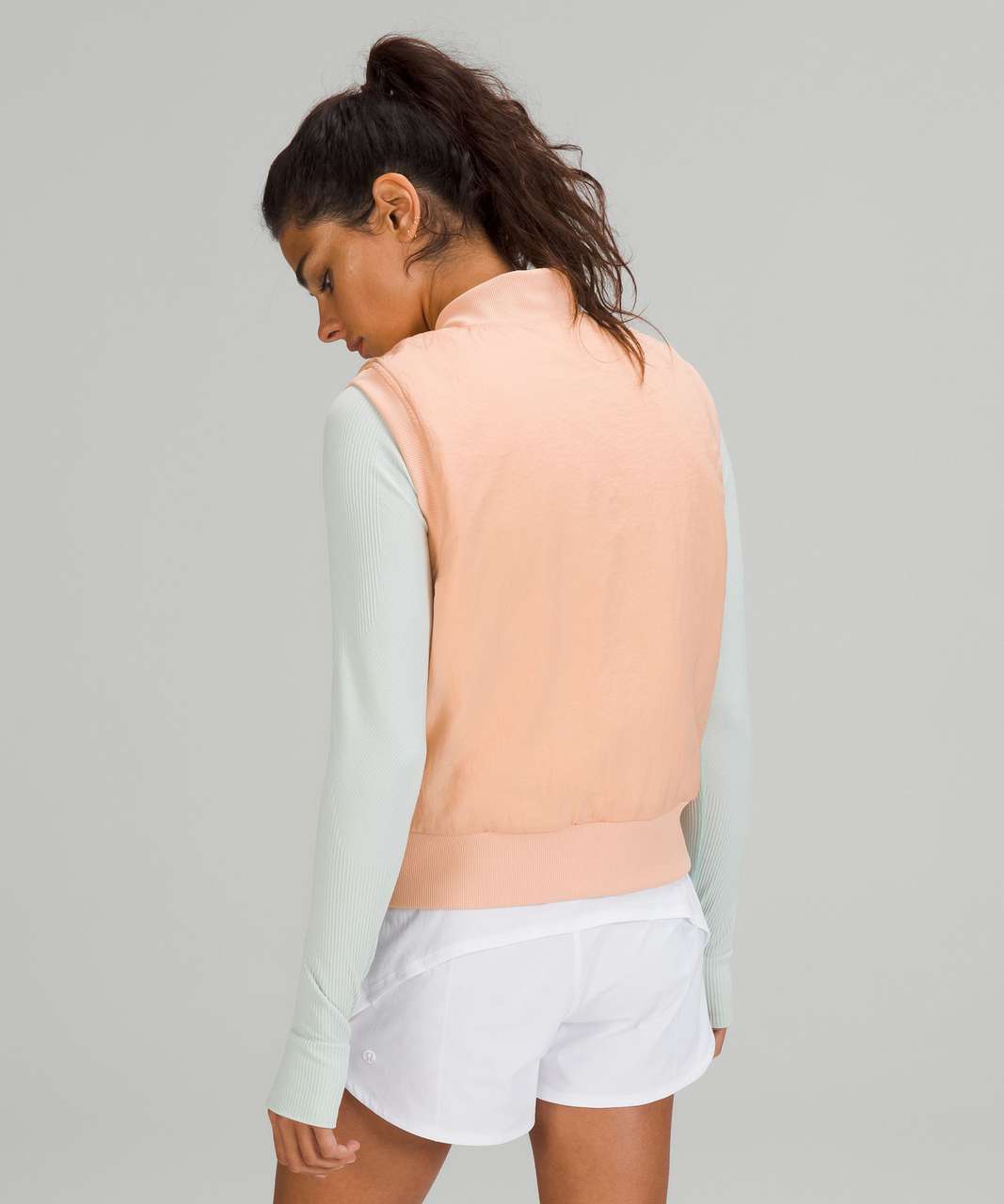 Lululemon Non-Stop Bomber Vest - Bleached Apricot