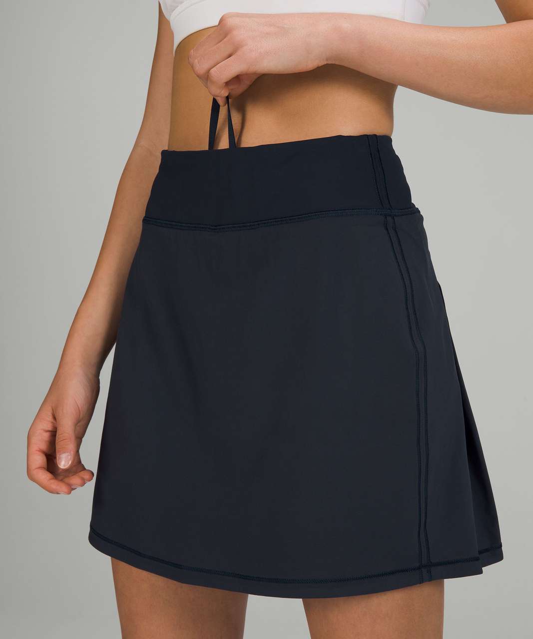 Lululemon Pace Rival Mid-Rise Skirt *Extra Long - True Navy (First Release)