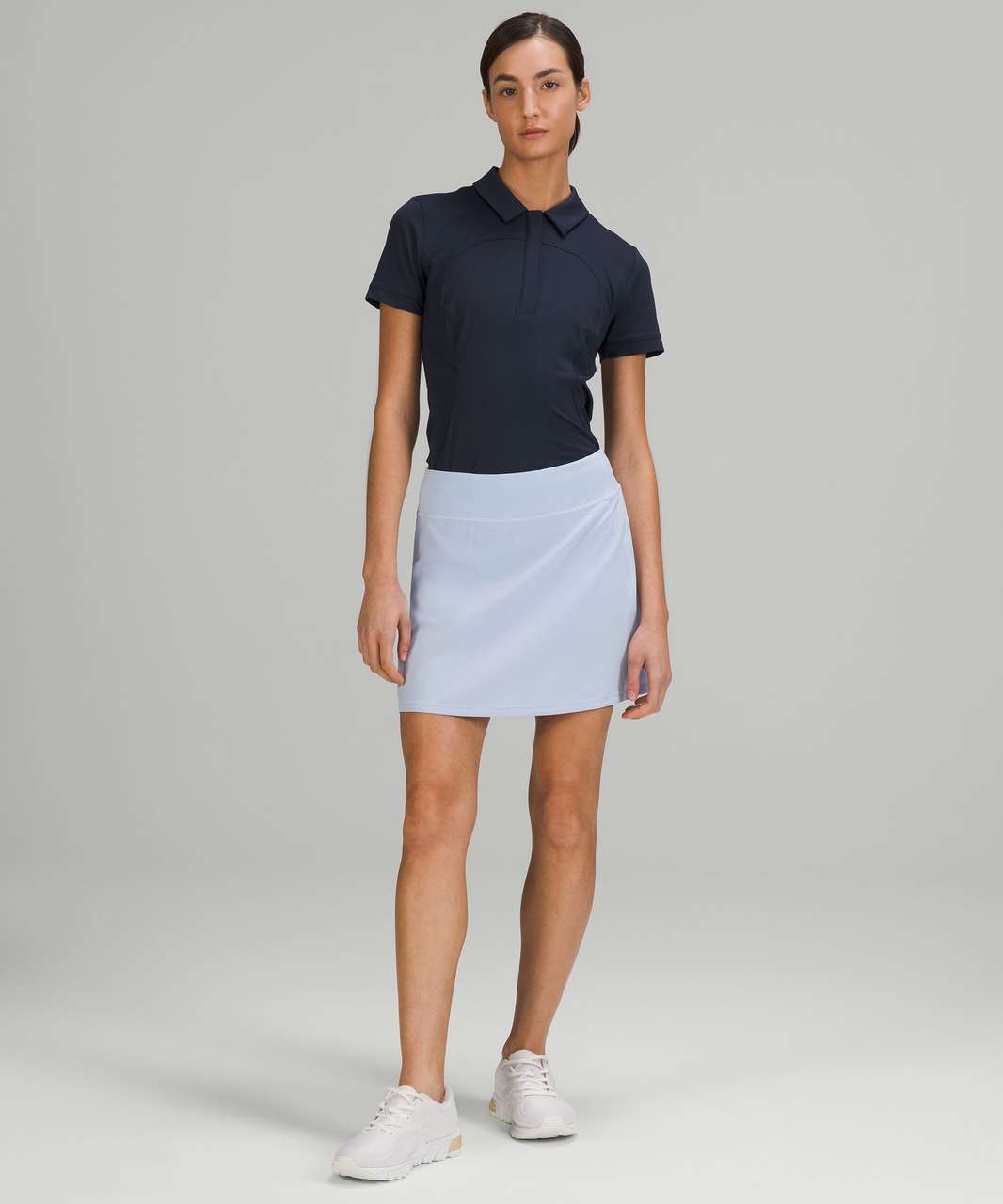 Lululemon Pace Rival Mid-Rise Skirt *Extra Long - Blue Linen