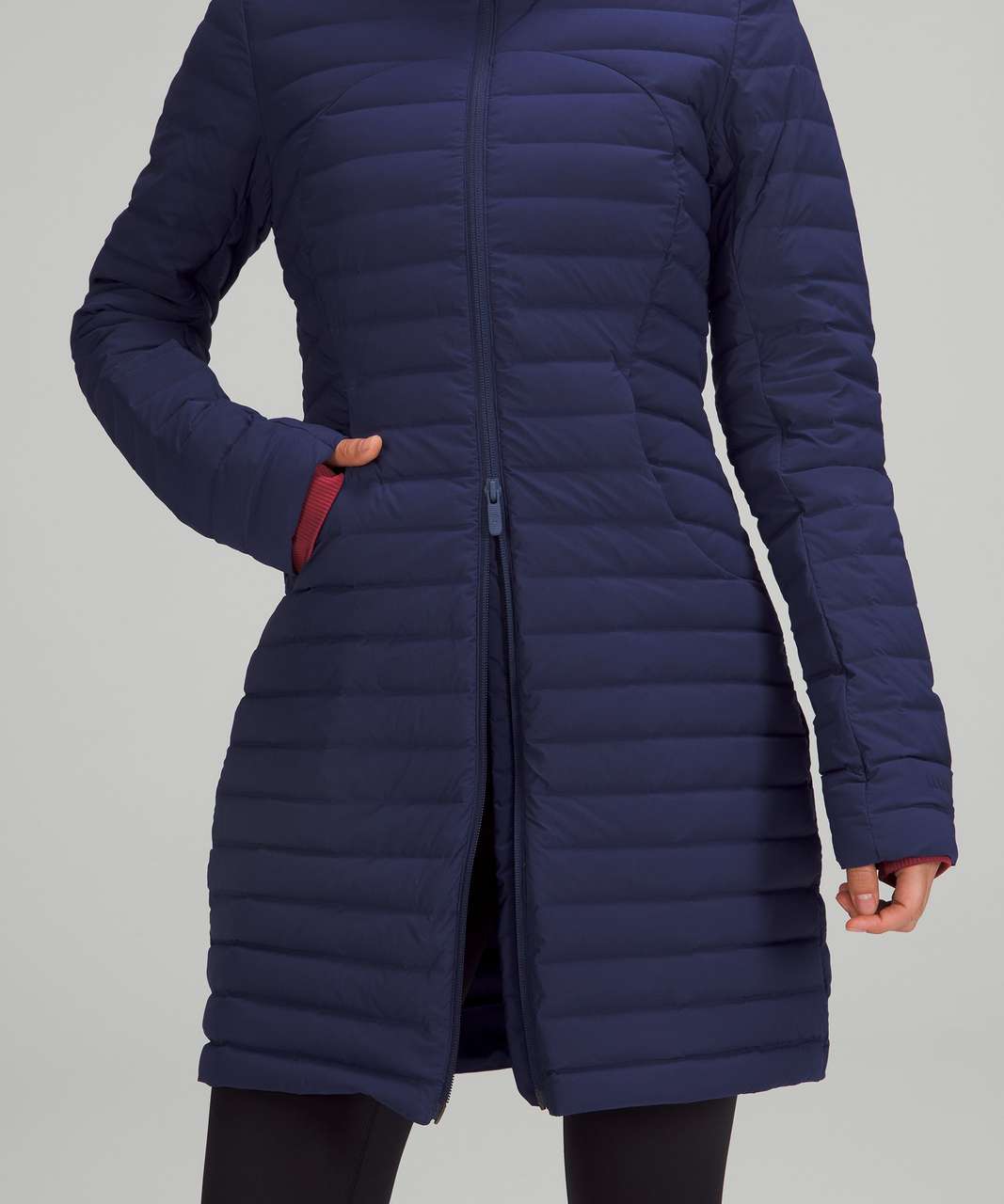 Lululemon Pack It Down Long Jacket - Night Sea