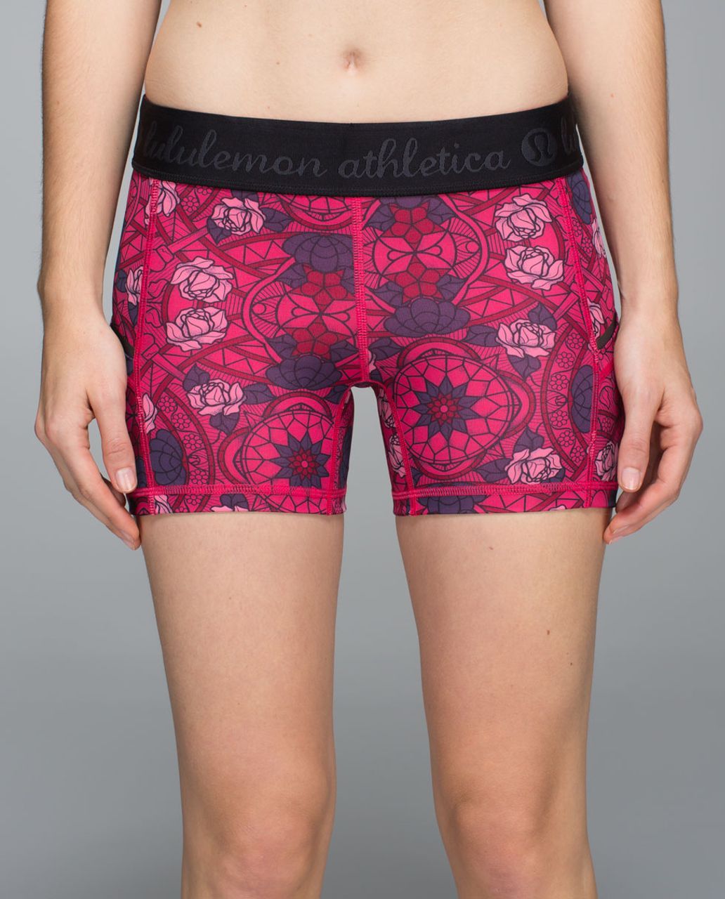 Lululemon What The Sport Short - Prisma Multi Guava Lava Boom Juice