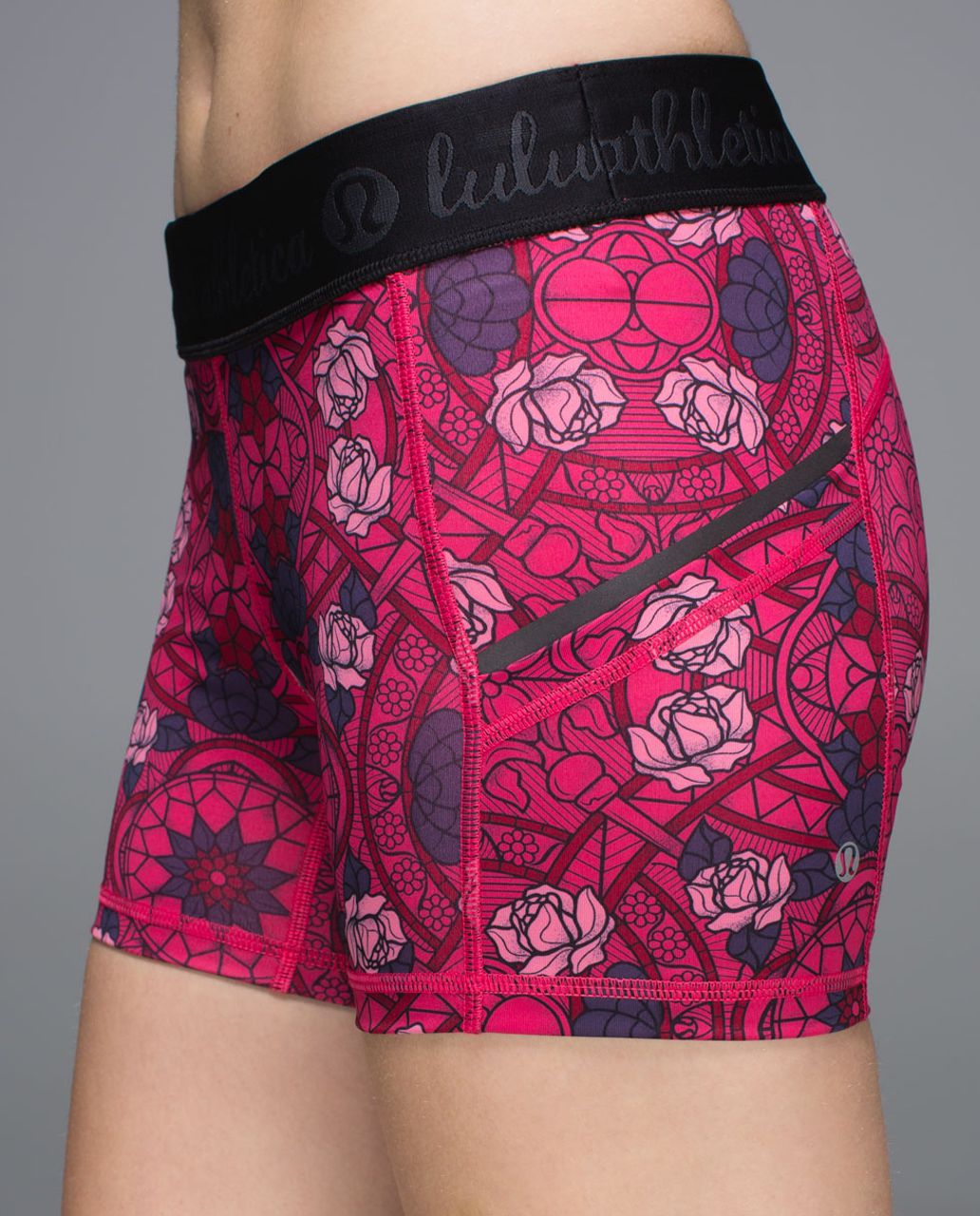 Lululemon What The Sport Short - Prisma Multi Guava Lava Boom Juice