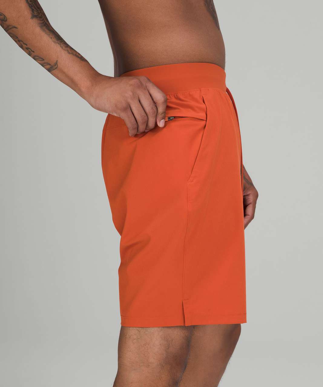 Lululemon T.H.E. Linerless Short 9 - Canyon Orange - lulu fanatics