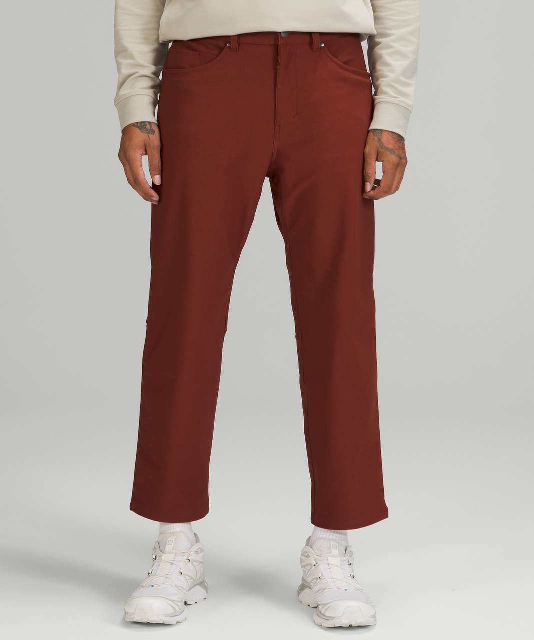 Lululemon ABC Relaxed-Fit Crop Pant *Cord - Date Brown