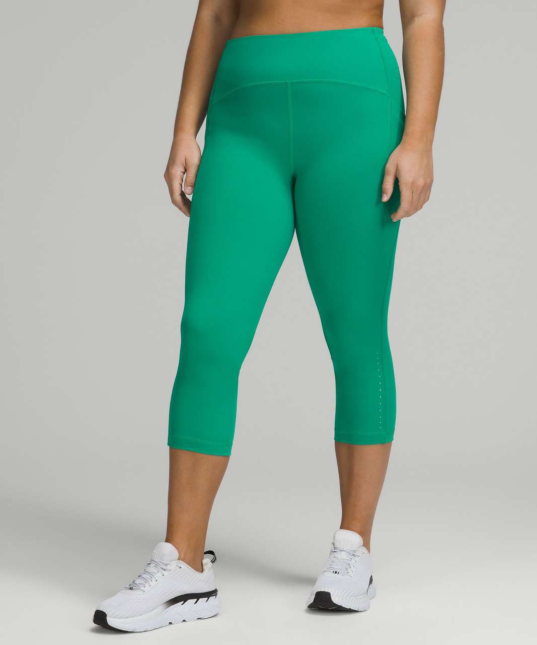 Lululemon Swift Speed High-Rise Crop 21" - Emerald Ice