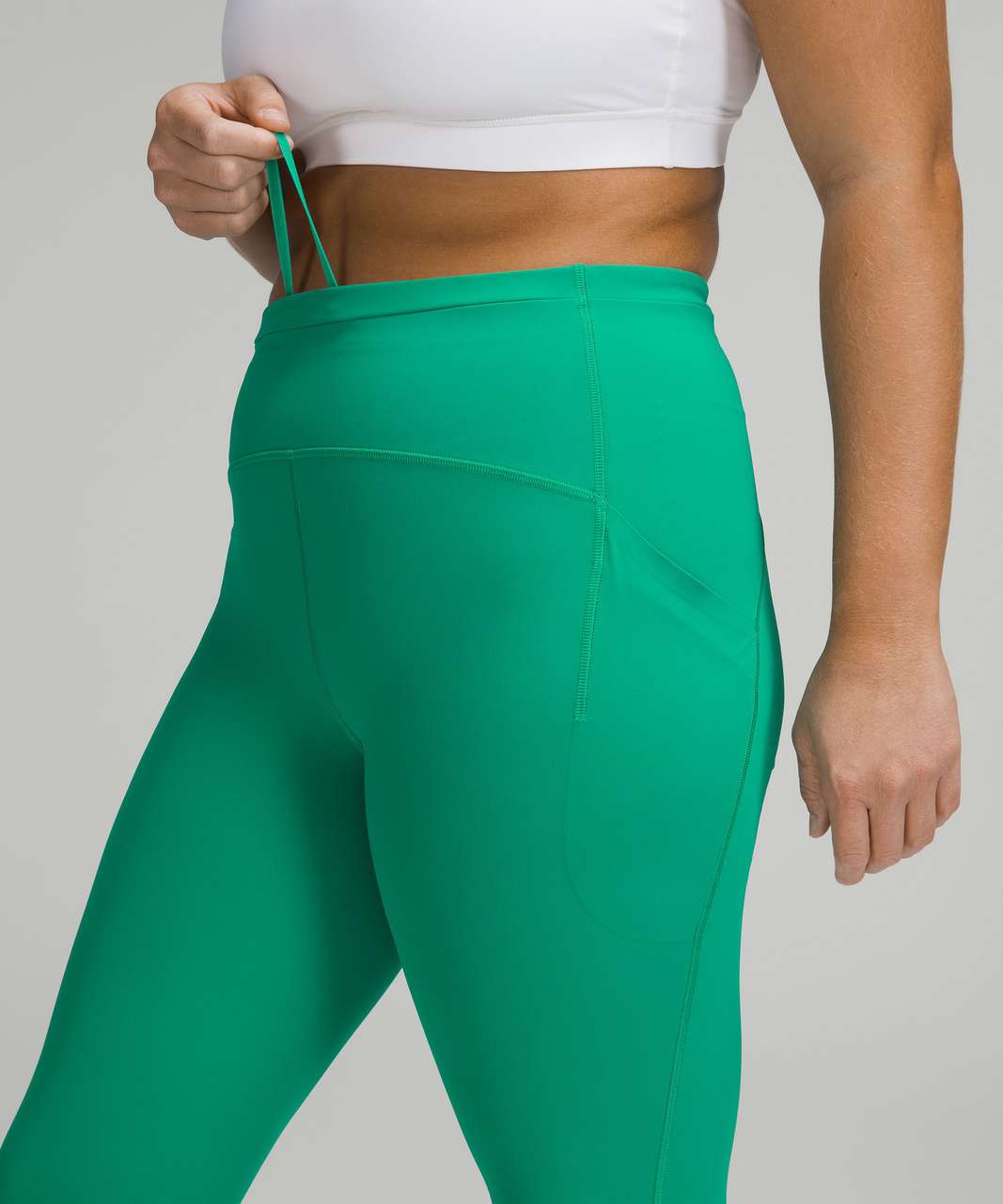 Lululemon Swift Speed High-Rise Crop 21" - Emerald Ice