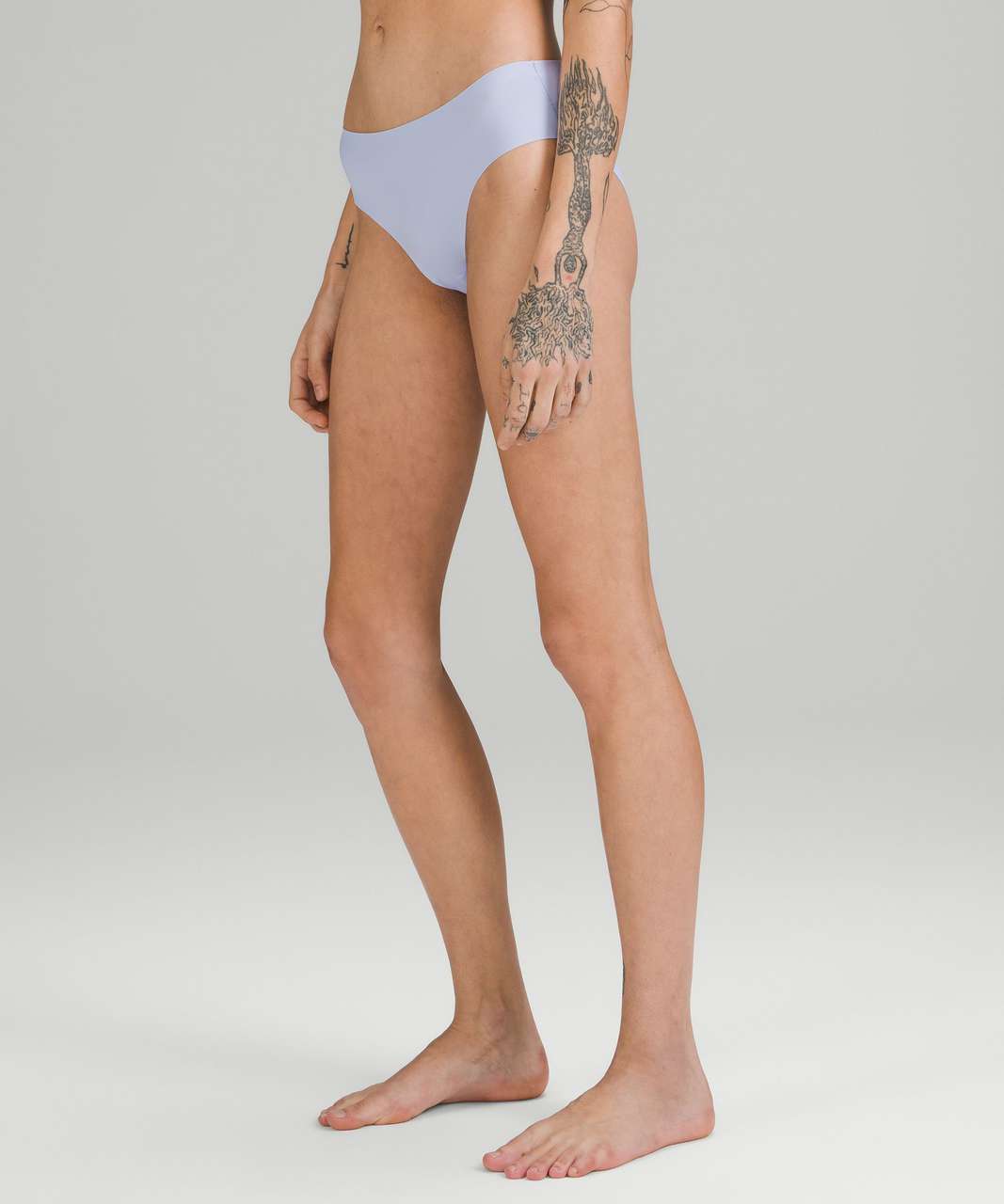 Lululemon InvisiWear Mid-Rise Thong Underwear - Lavender Dew - lulu fanatics