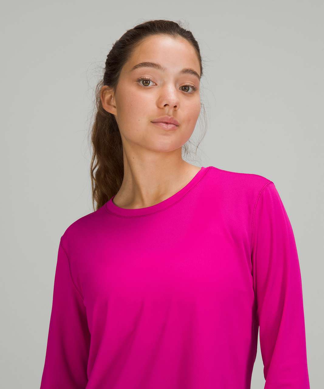 Lululemon Its Rulu Run Half Zip - Ripened Raspberry - lulu fanatics