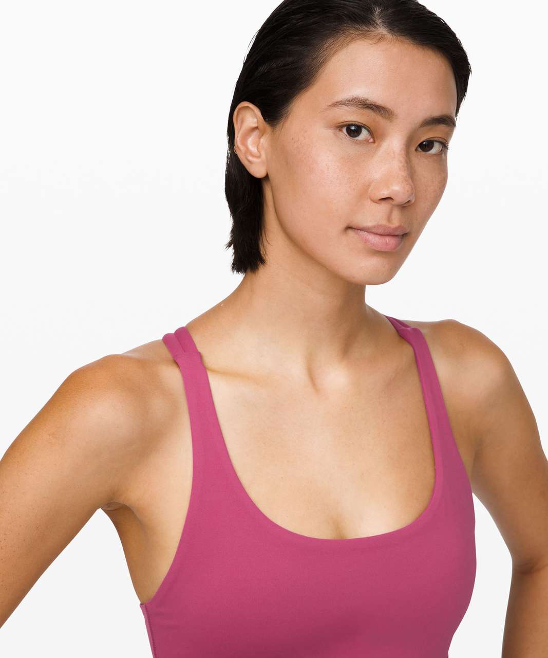 Lululemon Energy Longline Bra *Medium Support, B–D Cups - Moss Rose