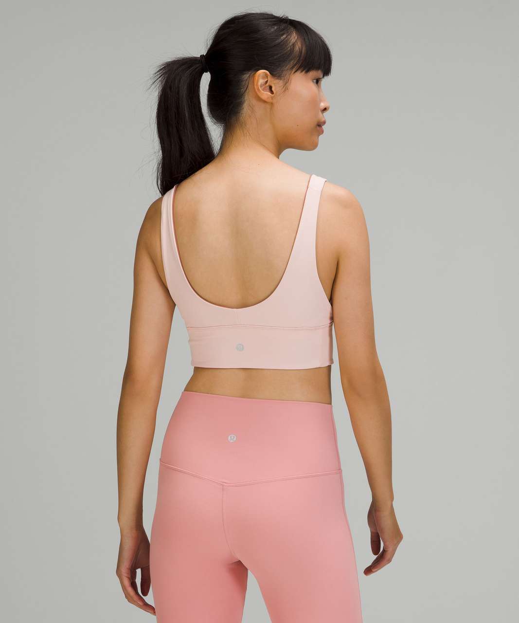 lululemon athletica, Intimates & Sleepwear, Lululemon Align Reversible Bra  Light Support Ab Cupmisty Shell Misty Shell