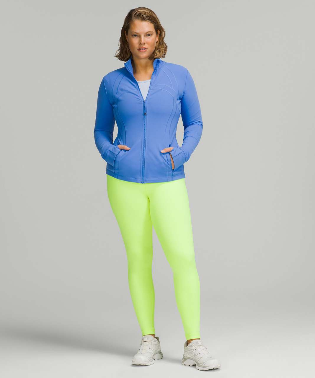 Lululemon Athletica Define Jacket (Blue Linen, 14) 